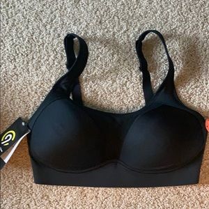 NWT champion black sports bra 36C